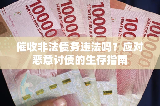 济南催收非法债务违法吗？应对恶意讨债的生存指南