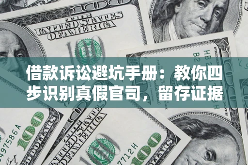 济南借款诉讼避坑手册：教你四步识别真假官司，留存证据不踩雷