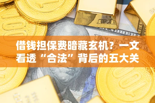 济南借钱担保费暗藏玄机？一文看透“合法”背后的五大关键陷阱