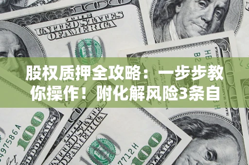济南股权质押全攻略：一步步教你操作！附化解风险3条自救法则