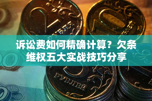济南诉讼费如何精确计算？欠条维权五大实战技巧分享