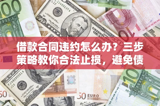 济南借款合同违约怎么办？三步策略教你合法止损，避免债务危机升级