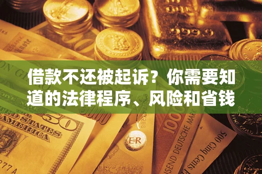 济南借款不还被起诉？你需要知道的法律程序、风险和省钱技巧