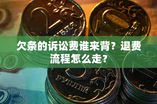 济南欠条的诉讼费谁来背？退费流程怎么走？